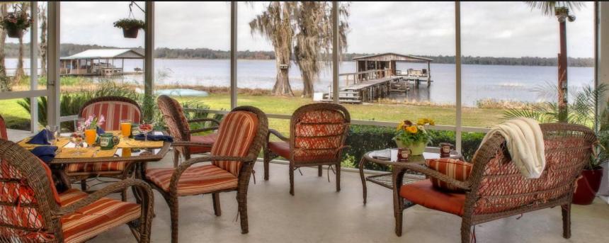 Hampton Lake Bed And Breakfast Starke Dış mekan fotoğraf