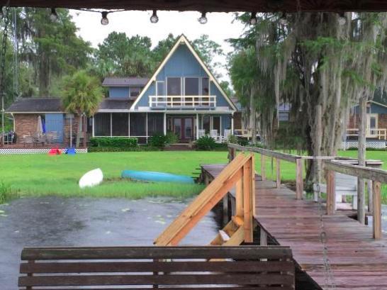 Hampton Lake Bed And Breakfast Starke Dış mekan fotoğraf